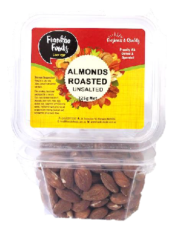 ALMONDS ROASTED UNSALTED