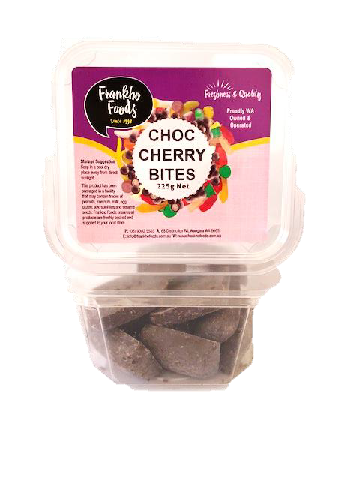 CHOC CHERRY BITES