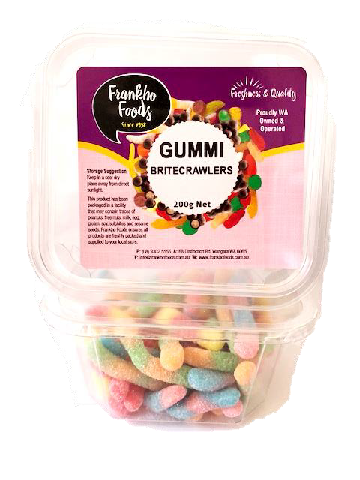 GUMMI BRITECRAWLER (WORMS)