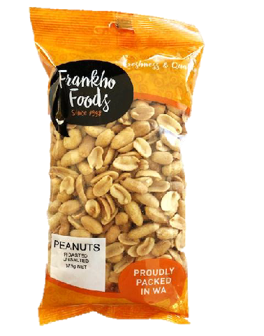 PEANUTS ROASTED & UNSALTED