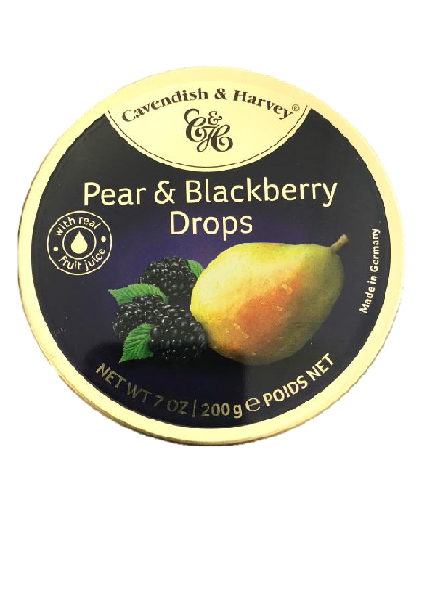 PEAR & BLACKBERRY DROPS