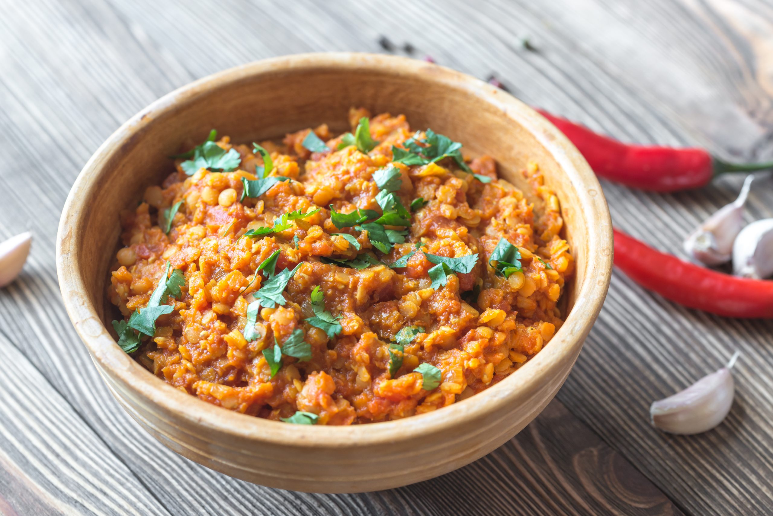 Green Lentils Curry